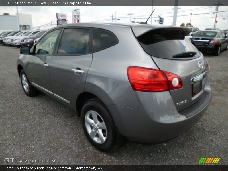 Platinum Graphite / Black 2013 Nissan Rogue S AWD