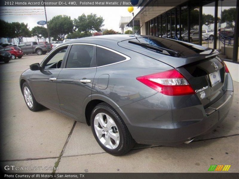 Polished Metal Metallic / Black 2012 Honda Accord Crosstour EX-L 4WD