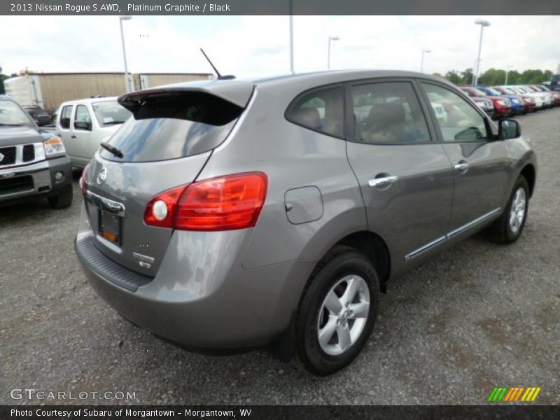 Platinum Graphite / Black 2013 Nissan Rogue S AWD