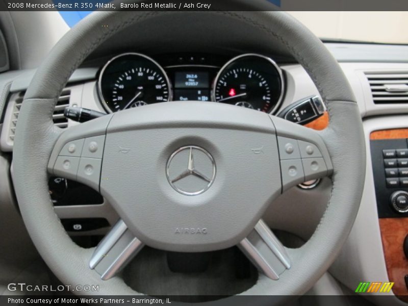 Barolo Red Metallic / Ash Grey 2008 Mercedes-Benz R 350 4Matic