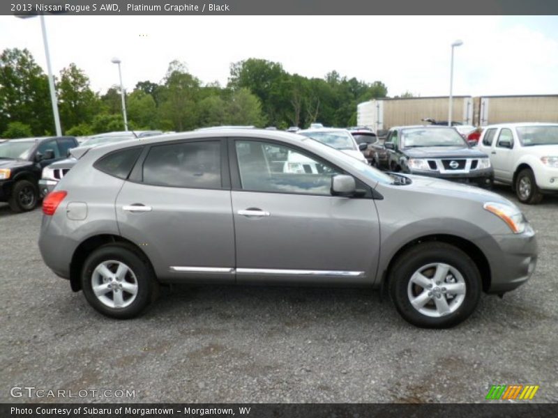 Platinum Graphite / Black 2013 Nissan Rogue S AWD