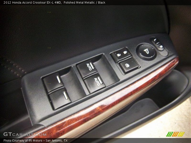 Polished Metal Metallic / Black 2012 Honda Accord Crosstour EX-L 4WD