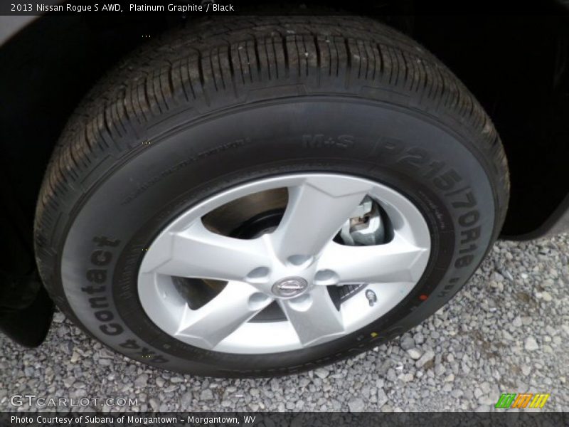 Platinum Graphite / Black 2013 Nissan Rogue S AWD