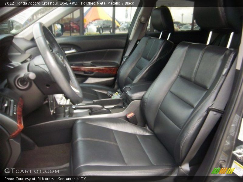 Polished Metal Metallic / Black 2012 Honda Accord Crosstour EX-L 4WD