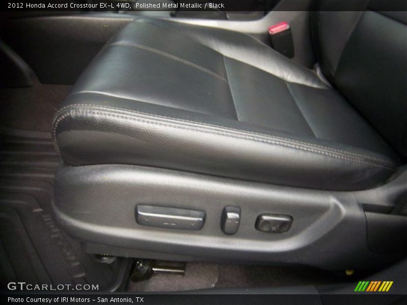 Polished Metal Metallic / Black 2012 Honda Accord Crosstour EX-L 4WD