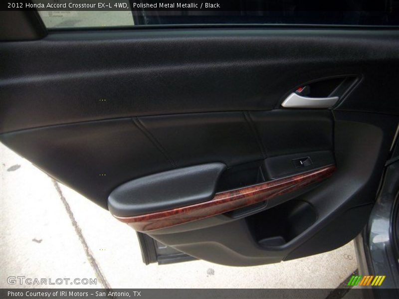 Polished Metal Metallic / Black 2012 Honda Accord Crosstour EX-L 4WD
