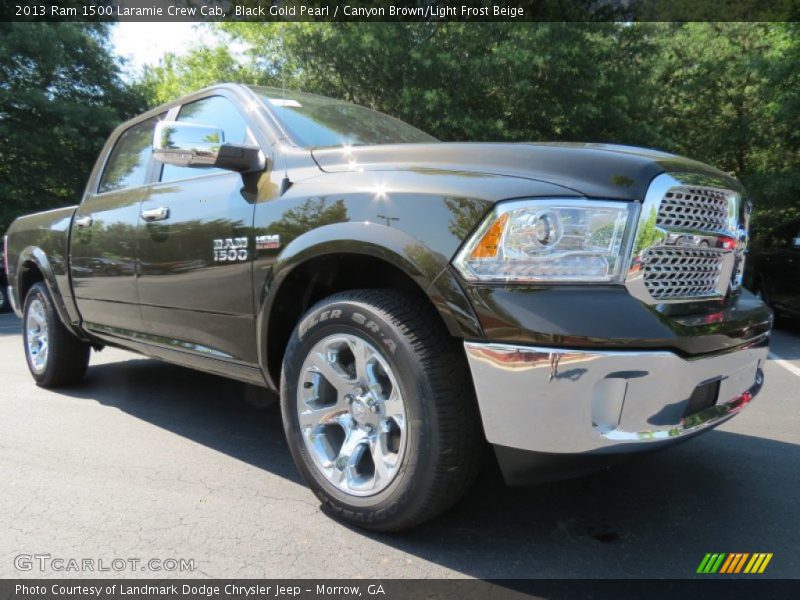 Front 3/4 View of 2013 1500 Laramie Crew Cab