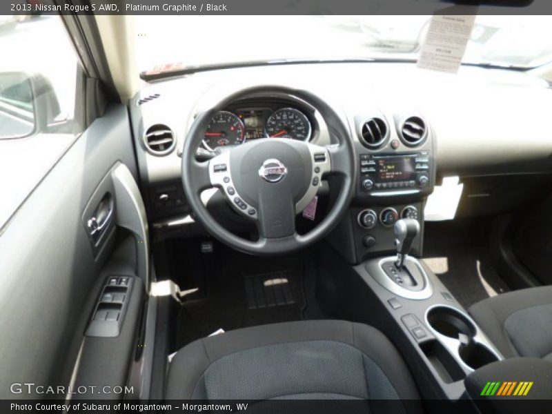 Platinum Graphite / Black 2013 Nissan Rogue S AWD