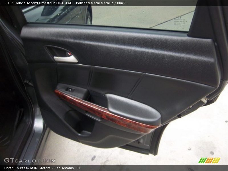 Polished Metal Metallic / Black 2012 Honda Accord Crosstour EX-L 4WD