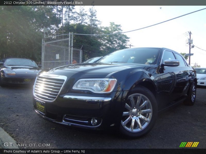 Blackberry Pearl / Black 2012 Chrysler 300 Limited