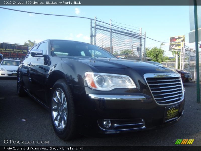 Blackberry Pearl / Black 2012 Chrysler 300 Limited