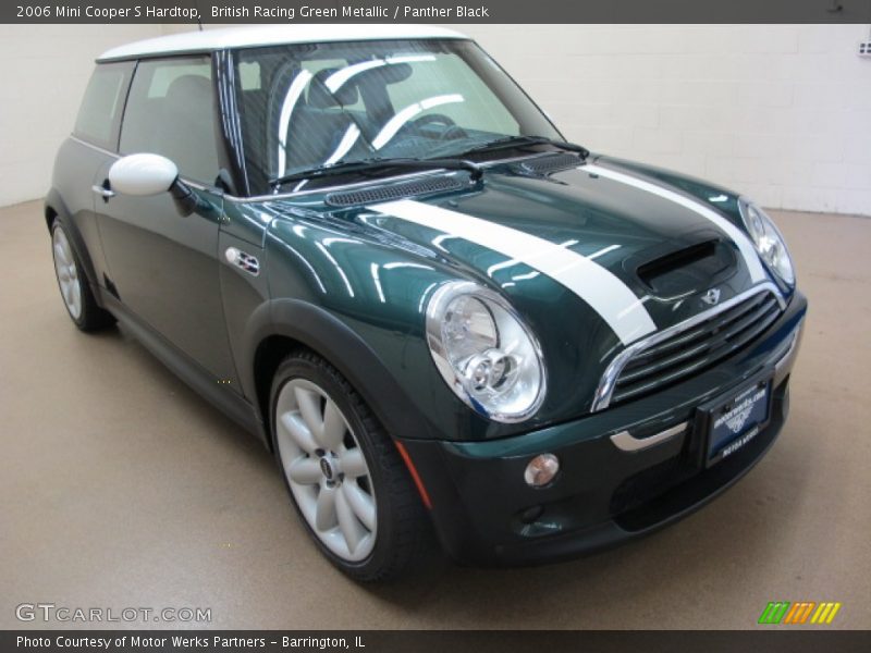 British Racing Green Metallic / Panther Black 2006 Mini Cooper S Hardtop