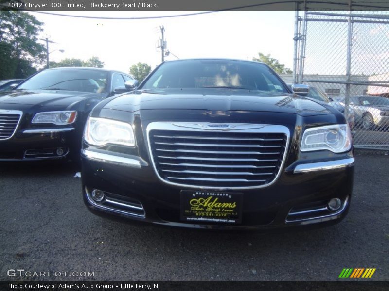 Blackberry Pearl / Black 2012 Chrysler 300 Limited