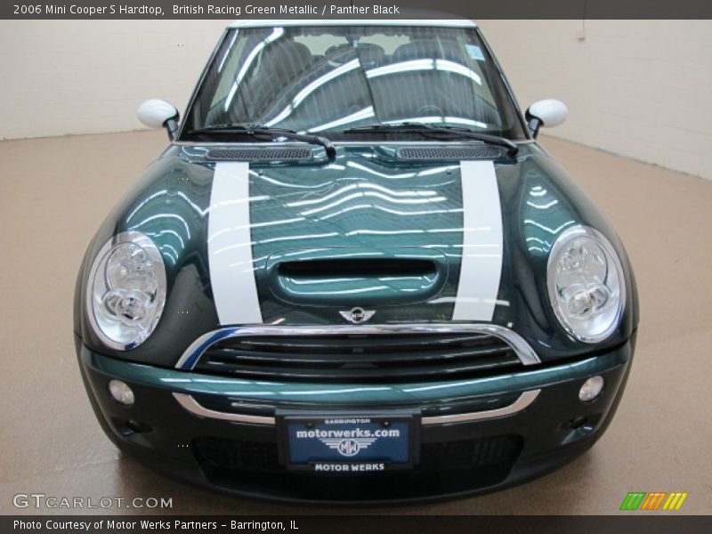 British Racing Green Metallic / Panther Black 2006 Mini Cooper S Hardtop