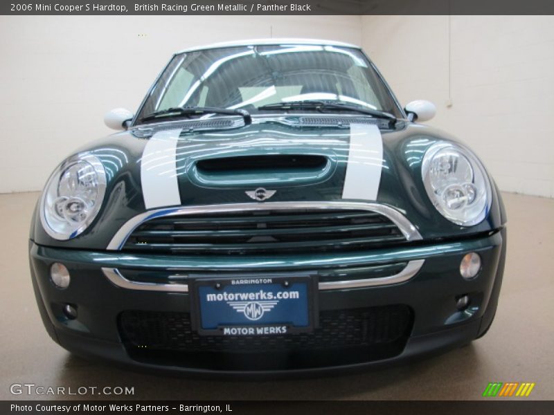 British Racing Green Metallic / Panther Black 2006 Mini Cooper S Hardtop