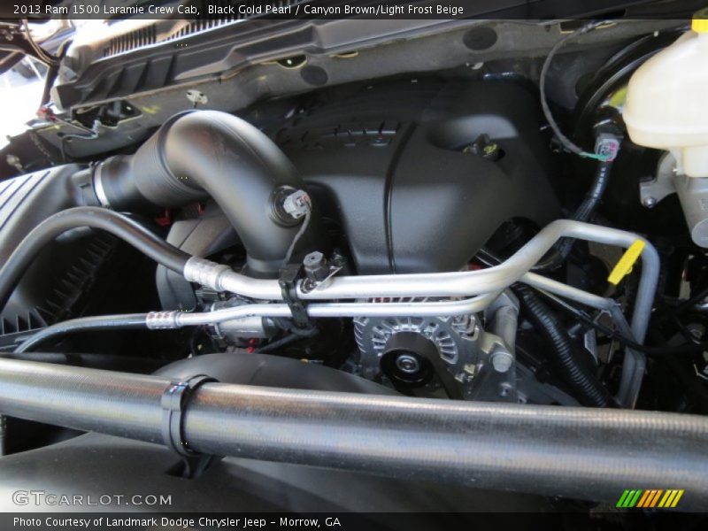 Black Gold Pearl / Canyon Brown/Light Frost Beige 2013 Ram 1500 Laramie Crew Cab