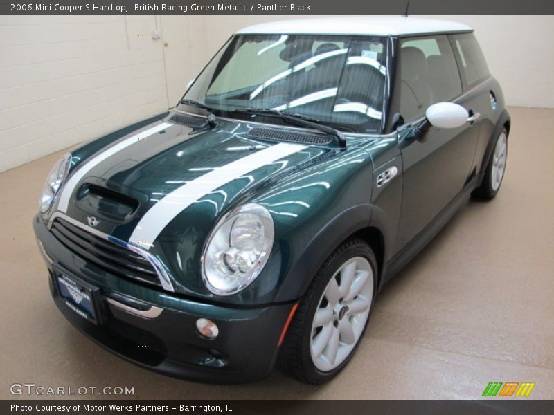 British Racing Green Metallic / Panther Black 2006 Mini Cooper S Hardtop