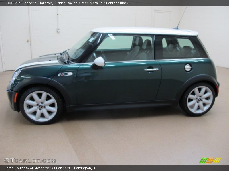 British Racing Green Metallic / Panther Black 2006 Mini Cooper S Hardtop