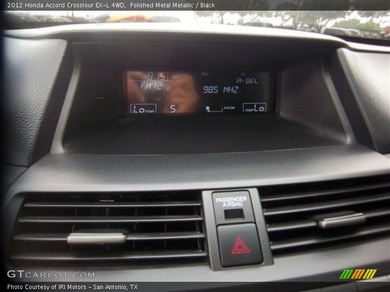 Polished Metal Metallic / Black 2012 Honda Accord Crosstour EX-L 4WD