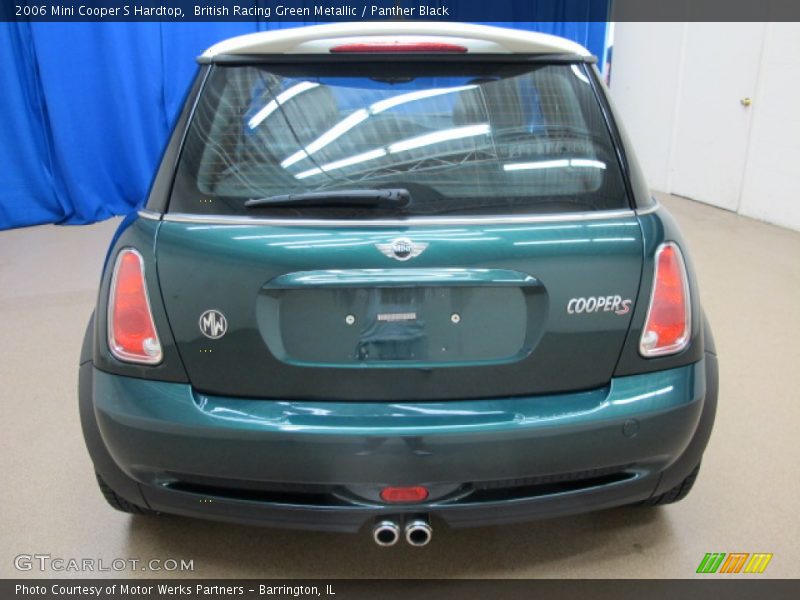 British Racing Green Metallic / Panther Black 2006 Mini Cooper S Hardtop