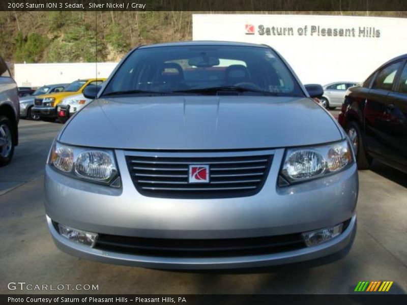 Silver Nickel / Gray 2006 Saturn ION 3 Sedan