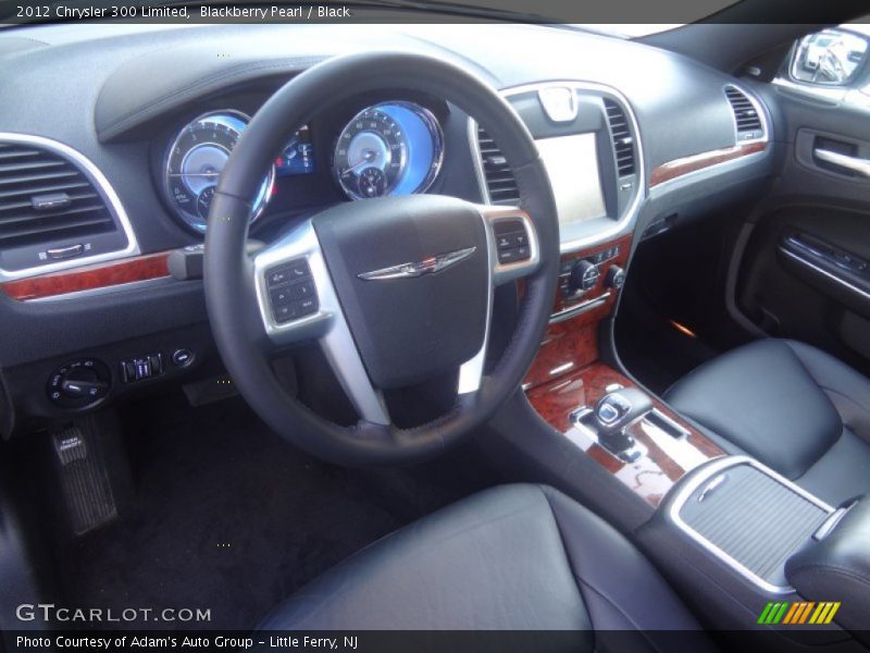 Blackberry Pearl / Black 2012 Chrysler 300 Limited