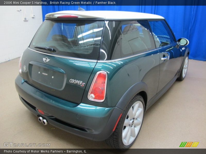 British Racing Green Metallic / Panther Black 2006 Mini Cooper S Hardtop