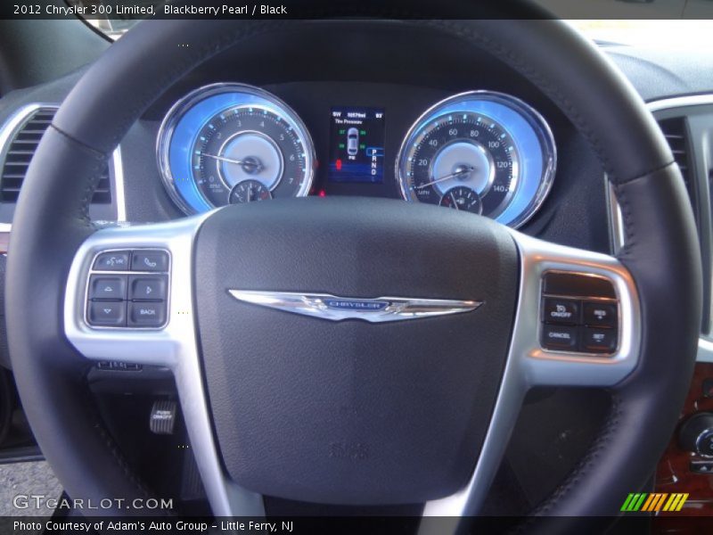 Blackberry Pearl / Black 2012 Chrysler 300 Limited