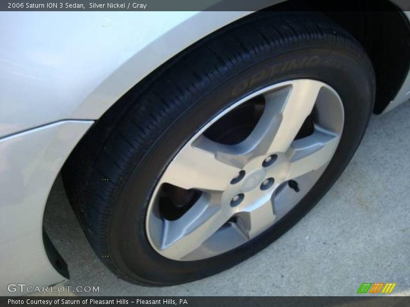 Silver Nickel / Gray 2006 Saturn ION 3 Sedan