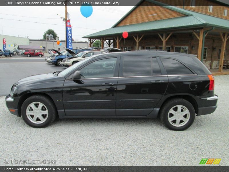 Brilliant Black / Dark Slate Gray 2006 Chrysler Pacifica Touring AWD
