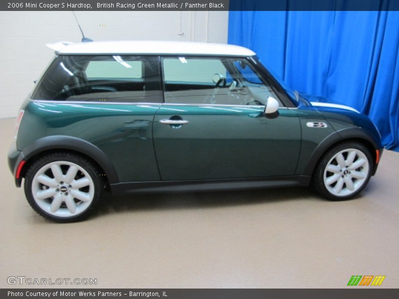British Racing Green Metallic / Panther Black 2006 Mini Cooper S Hardtop