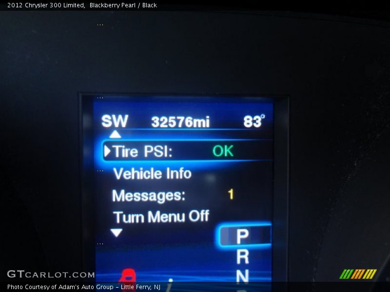 Blackberry Pearl / Black 2012 Chrysler 300 Limited