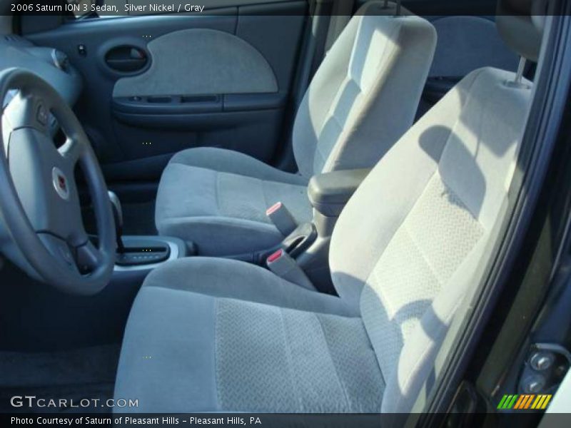 Silver Nickel / Gray 2006 Saturn ION 3 Sedan