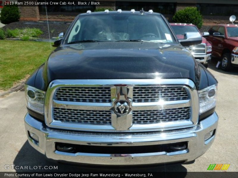 Black / Black 2013 Ram 2500 Laramie Crew Cab 4x4