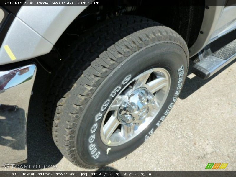 Black / Black 2013 Ram 2500 Laramie Crew Cab 4x4