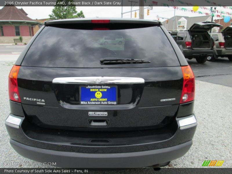 Brilliant Black / Dark Slate Gray 2006 Chrysler Pacifica Touring AWD