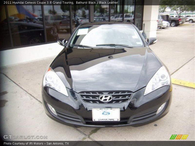 Bathurst Black / Black Leather 2011 Hyundai Genesis Coupe 3.8 Grand Touring