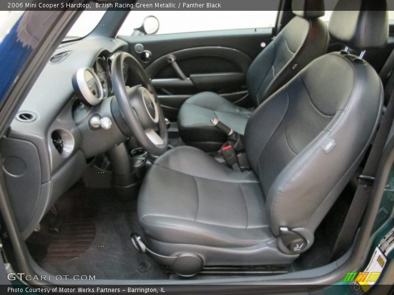 British Racing Green Metallic / Panther Black 2006 Mini Cooper S Hardtop