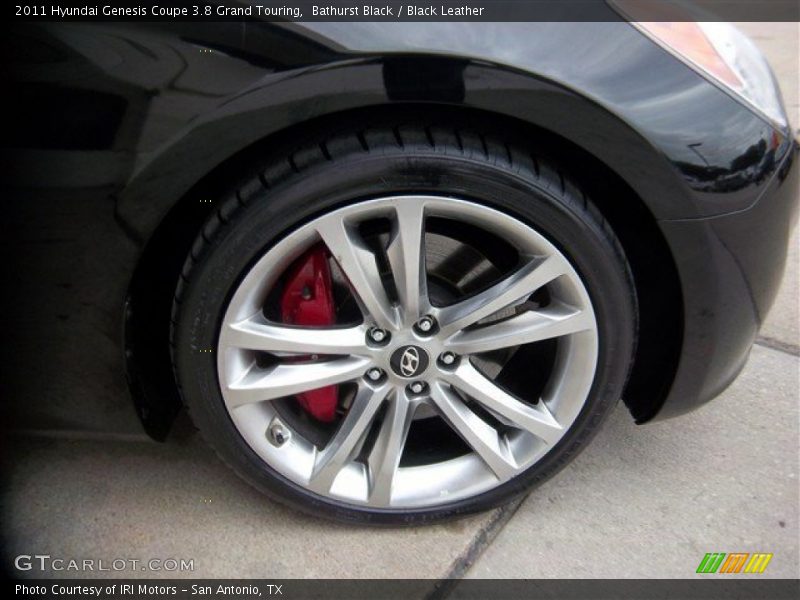 Bathurst Black / Black Leather 2011 Hyundai Genesis Coupe 3.8 Grand Touring