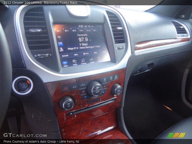 Blackberry Pearl / Black 2012 Chrysler 300 Limited