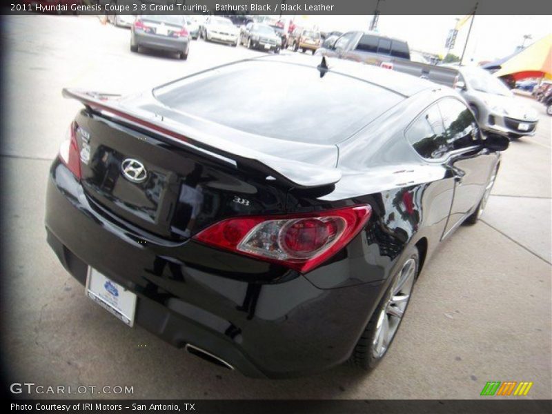 Bathurst Black / Black Leather 2011 Hyundai Genesis Coupe 3.8 Grand Touring