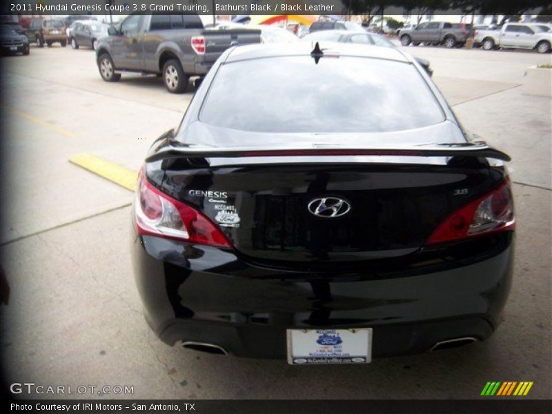 Bathurst Black / Black Leather 2011 Hyundai Genesis Coupe 3.8 Grand Touring