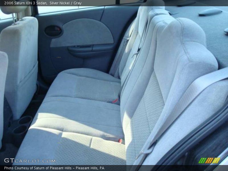 Silver Nickel / Gray 2006 Saturn ION 3 Sedan