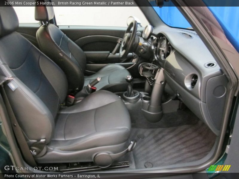 British Racing Green Metallic / Panther Black 2006 Mini Cooper S Hardtop