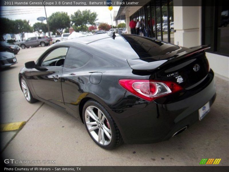 Bathurst Black / Black Leather 2011 Hyundai Genesis Coupe 3.8 Grand Touring