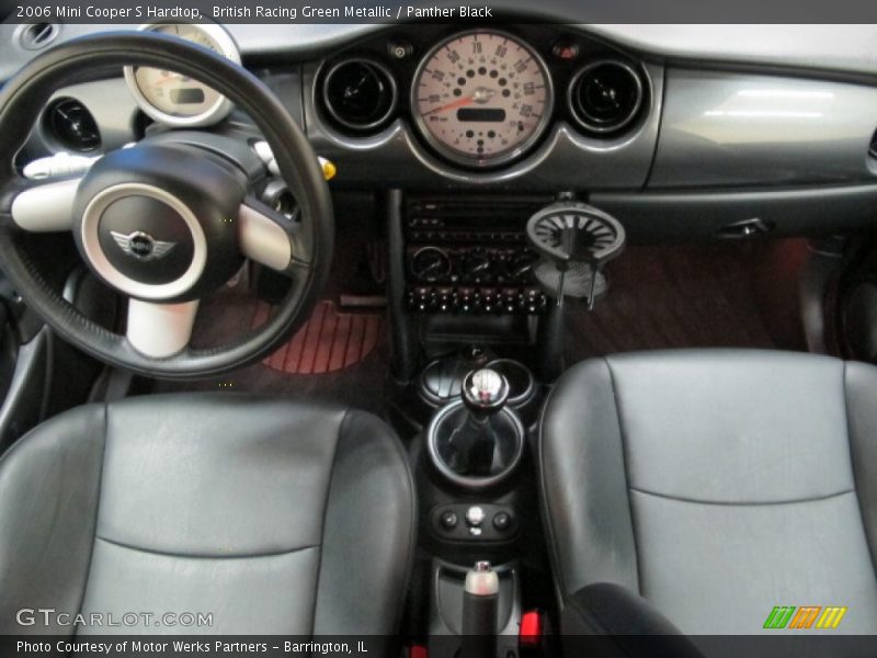 British Racing Green Metallic / Panther Black 2006 Mini Cooper S Hardtop