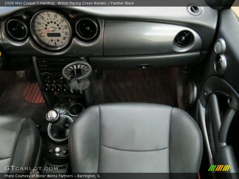 British Racing Green Metallic / Panther Black 2006 Mini Cooper S Hardtop