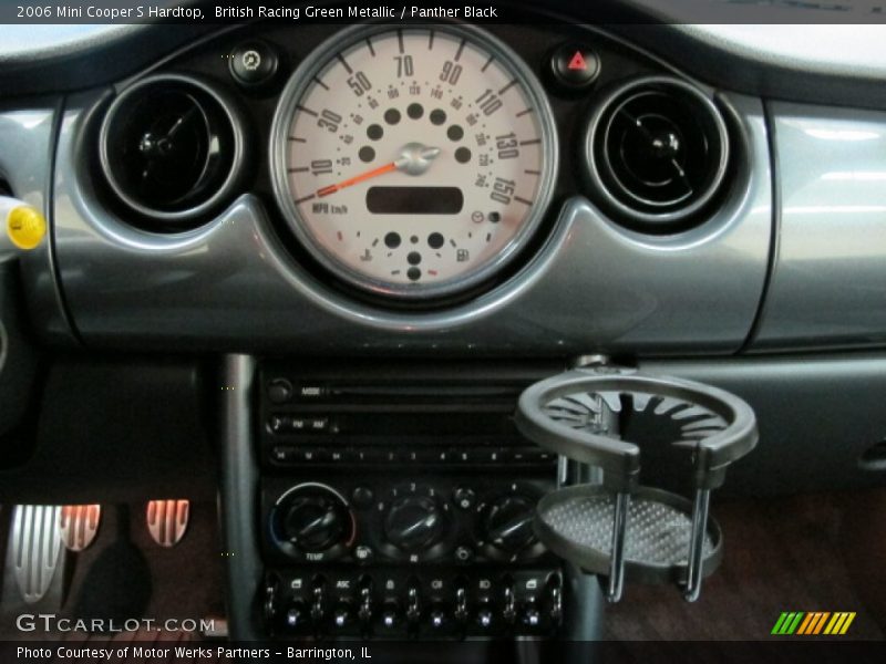British Racing Green Metallic / Panther Black 2006 Mini Cooper S Hardtop