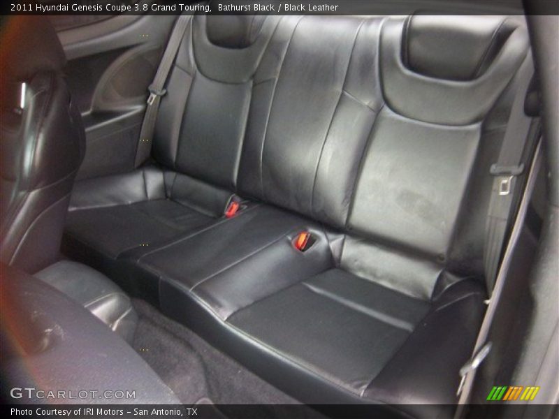 Bathurst Black / Black Leather 2011 Hyundai Genesis Coupe 3.8 Grand Touring