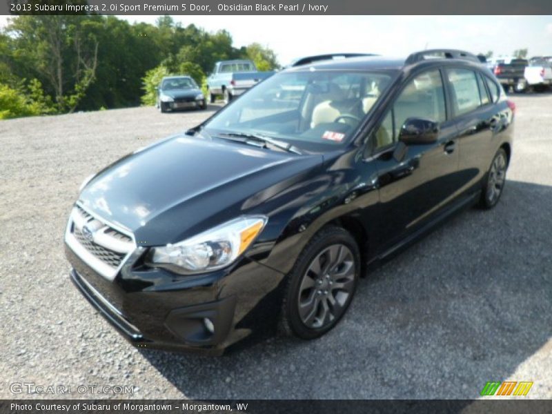 Obsidian Black Pearl / Ivory 2013 Subaru Impreza 2.0i Sport Premium 5 Door